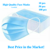 CE FDA Approved - Express Delivery 3 ply Disposable Face Mask