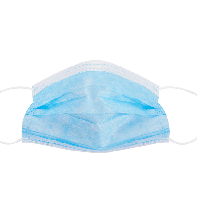 Protective Non-Woven Ear Loop 3-Ply Disposable Medical Mask with CE FDA