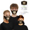 Custom accepted print pattern 3D fashion face mask with filter