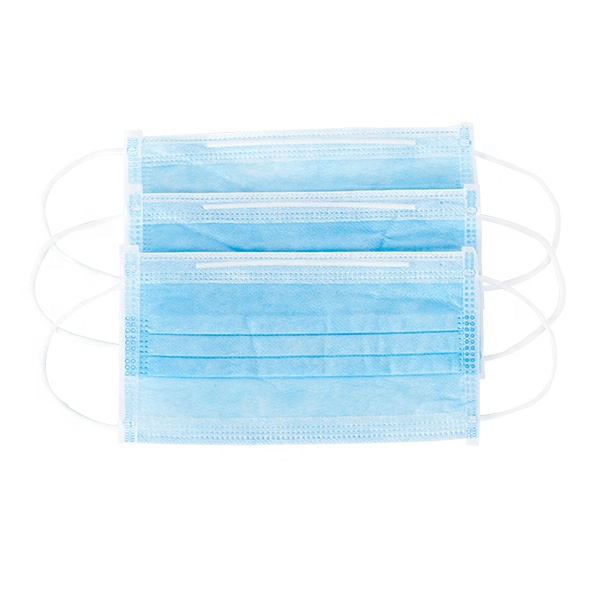 Disposable 3 ply dustproof face mask with earloop